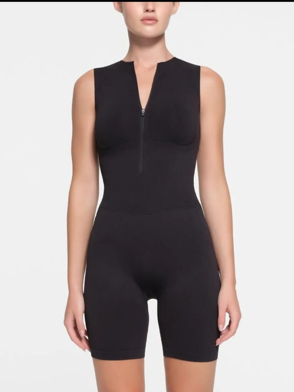 SKIMS Contour Zip Front Onesie Size S
